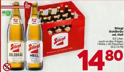 Billa Stiegl Goldbräu od. Hell Angebot