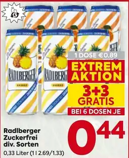 Billa Radlberger Zuckerfrei Angebot