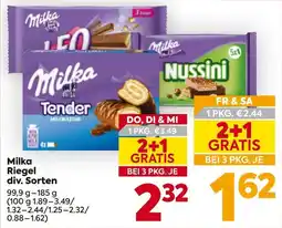 Billa Milka Riegel Angebot