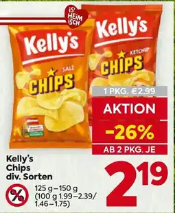 Billa Kelly's Chips Angebot