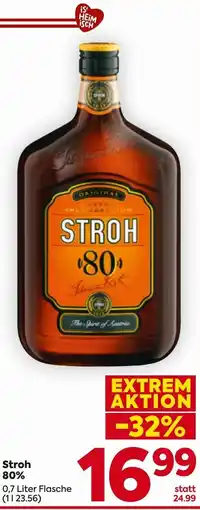 Billa Stroh 80% Angebot