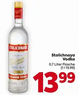 Billa Stolichnaya Vodka Angebot