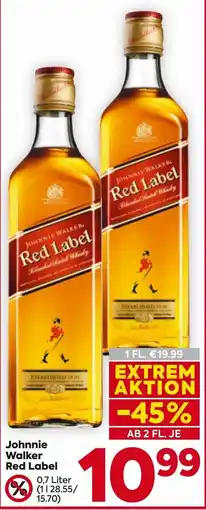 Billa Johnnie Walker Red Label Angebot