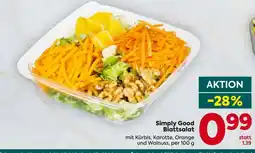 Billa Simply Good Blattsalat Angebot