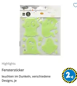TEDi Fenstersticker Angebot