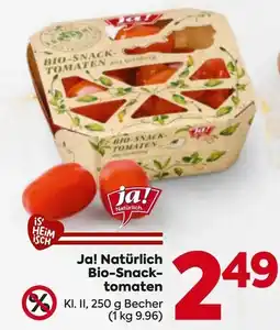 Billa Ja! Natürliche Bio-Snack-Tomaten Angebot