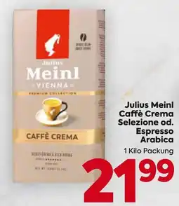 Billa Julius Meinl Caffè Crema Angebot