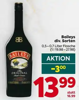 Billa Baileys The Original Irish Cream Angebot