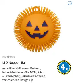 TEDi LED Noppen Ball Angebot