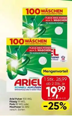 Eurospar Ariel Pulver Angebot
