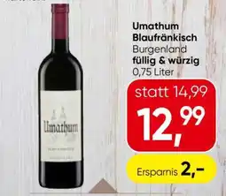 Eurospar Umathum Blaufränkisch Angebot