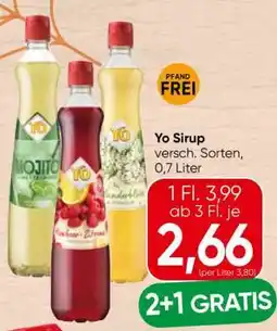 Eurospar YO Sirup Angebot