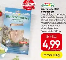 Eurospar Bio-Forellenfilet geräuchert Angebot