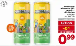 Billa Radlberger Minecraft Saft gespritzt Angebot