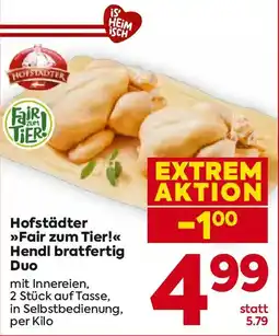 Billa Hofstädter »Fair zum Tier!« Hendl bratfertig Duo Angebot