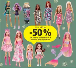 Pagro Diskont Barbie, Prinzessinnen & Monster High Spielware Angebot