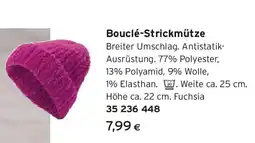Tchibo Eduscho Bouclé-Strickmütze Angebot