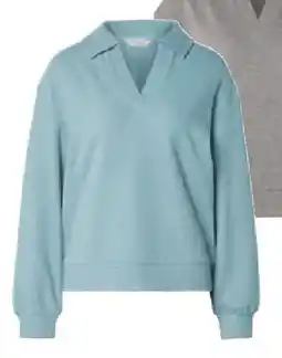 Tchibo Eduscho Sweatshirt mit Polokragen Angebot