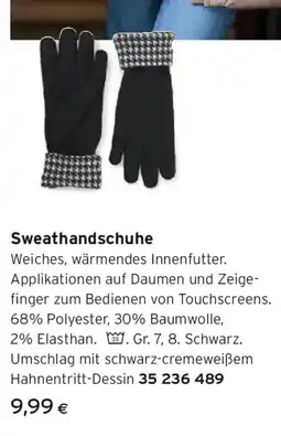 Tchibo Eduscho Sweathandschuhe Angebot