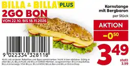 Billa Kornstange mit Bergbaron Angebot