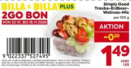 Billa Simply Good Traube-Erdbeer-Walnuss-Mix Angebot