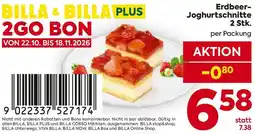 Billa Erdbeer-Joghurtschnitte Angebot