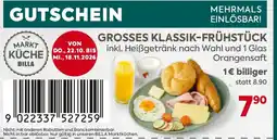 Billa Grosses Klassik-Frühstück Angebot