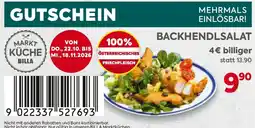 Billa Backhendlsalat Angebot