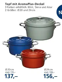 Strasser Markt Topf mit AromaPlus-Deckel Angebot