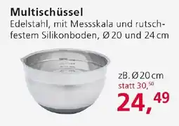 Strasser Markt Multischüssel Edelstahl Angebot