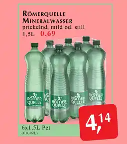 Winkler Markt Römerquelle Mineralwasser Angebot