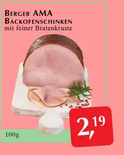 Winkler Markt Berger AMA Backofenschinken mit feiner Bratenkruste Angebot