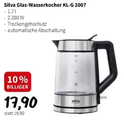 Der Grissemann Silva Glas-Wasserkocher KL-G 2007 Angebot