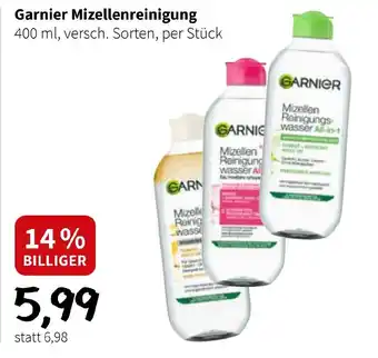 Garnier Mizellenreinigung