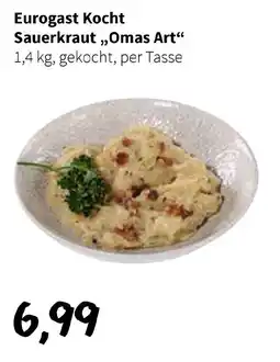 Der Grissemann Eurogast Kocht Sauerkraut „Omas Art“ Angebot
