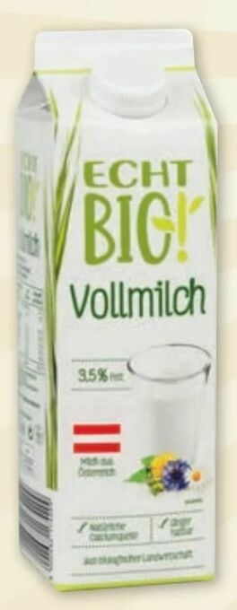 PENNY Bio Vollmilch Angebot