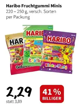 Der Grissemann Haribo Fruchtgummi Minis Angebot