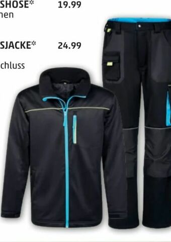 PENNY Herren Softshell-Arbeitshose Angebot