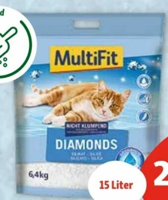Fressnapf Diamonds Silikat Katzenstreu Angebot