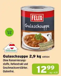 Salzburger Lagerhaus Felix Gulaschsuppe Angebot
