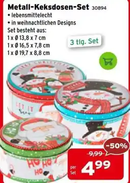 Salzburger Lagerhaus Metall-Keksdosen-Set Angebot