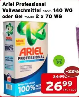 Salzburger Lagerhaus Ariel Professional Vollwaschmittel Angebot