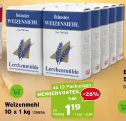 Salzburger Lagerhaus Weizenmehl Lerchenmühle Angebot