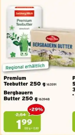 Salzburger Lagerhaus Premium Teebutter Angebot
