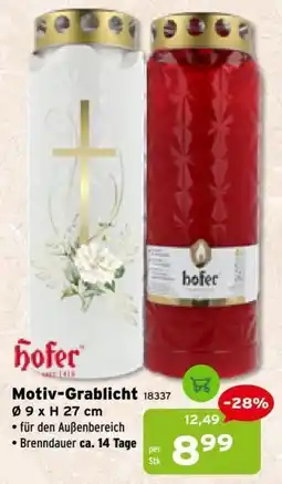 Salzburger Lagerhaus Motiv-Grablicht hofer Angebot