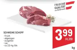 Metro Schweine Schopf Angebot