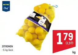 Metro Metro Chef Zitronen Angebot