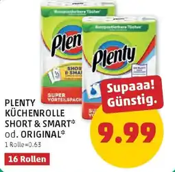 PENNY Plenty Küchenrolle Short & Smart Angebot