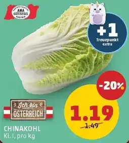 PENNY Chinakohl Angebot