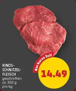 PENNY Rinds-Schnitzel-Fleisch Angebot
